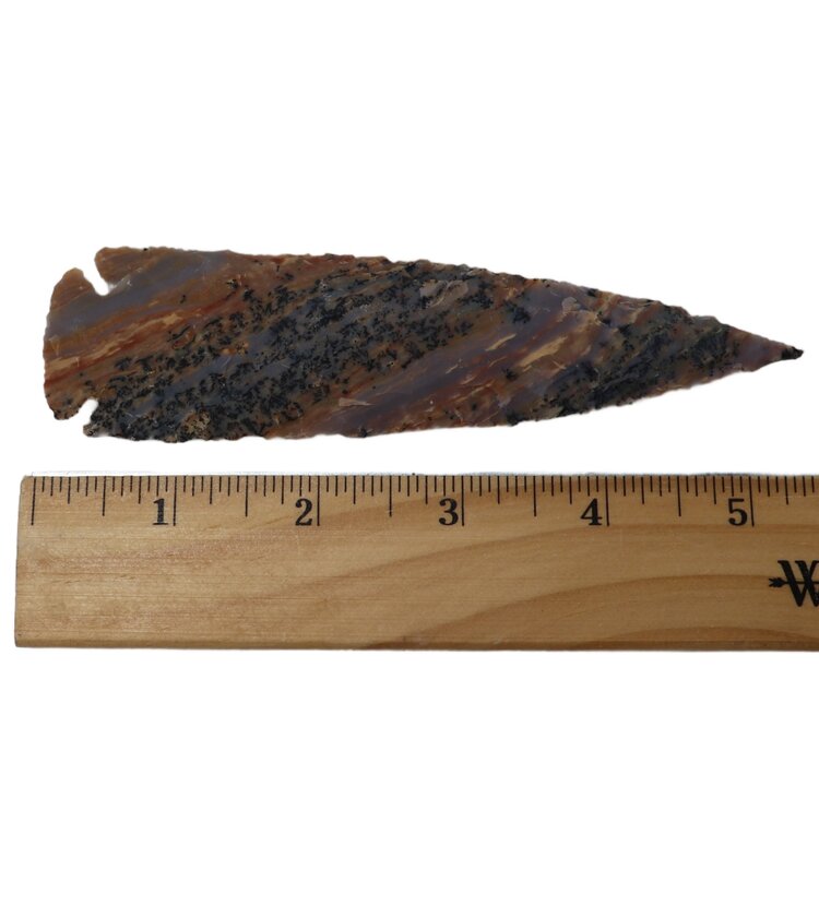 Jasper/Agate Arrowhead 5-6"