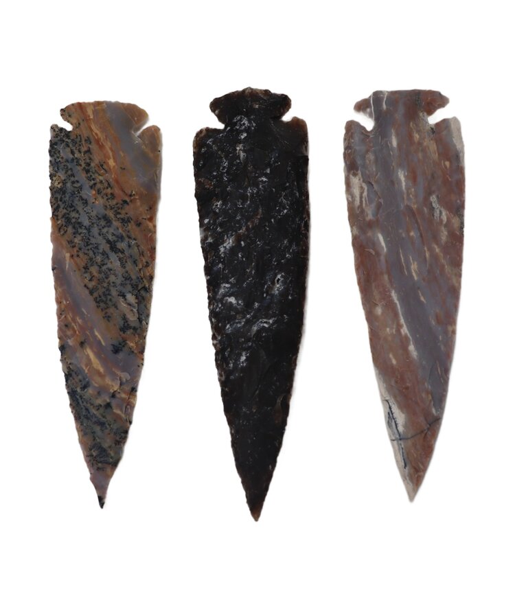 Jasper/Agate Arrowhead 5-6"