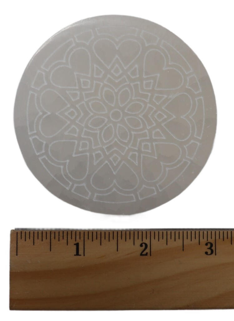 Lotus Flower Selenite Charging Stone