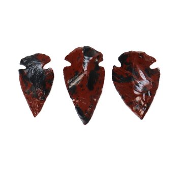 Mahogany Obsidian Arrowhead 0.5"