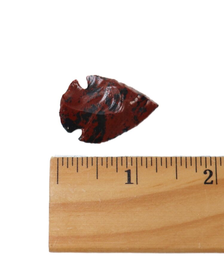 Mahogany Obsidian Arrowhead 0.5"