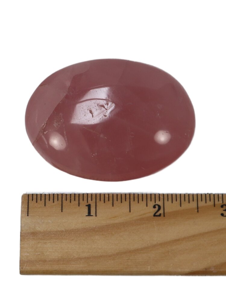 Rose Quartz Palm Stone 101-125g