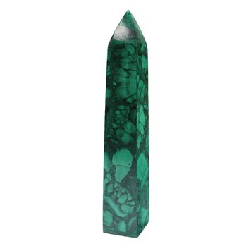Malachite Obelisk 8"
