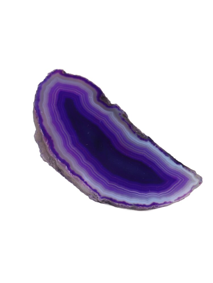 Thick Dyed Agate Slice