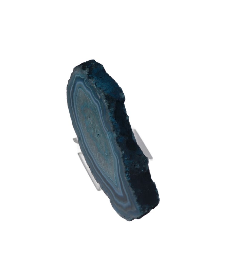 Thick Dyed Agate Slice