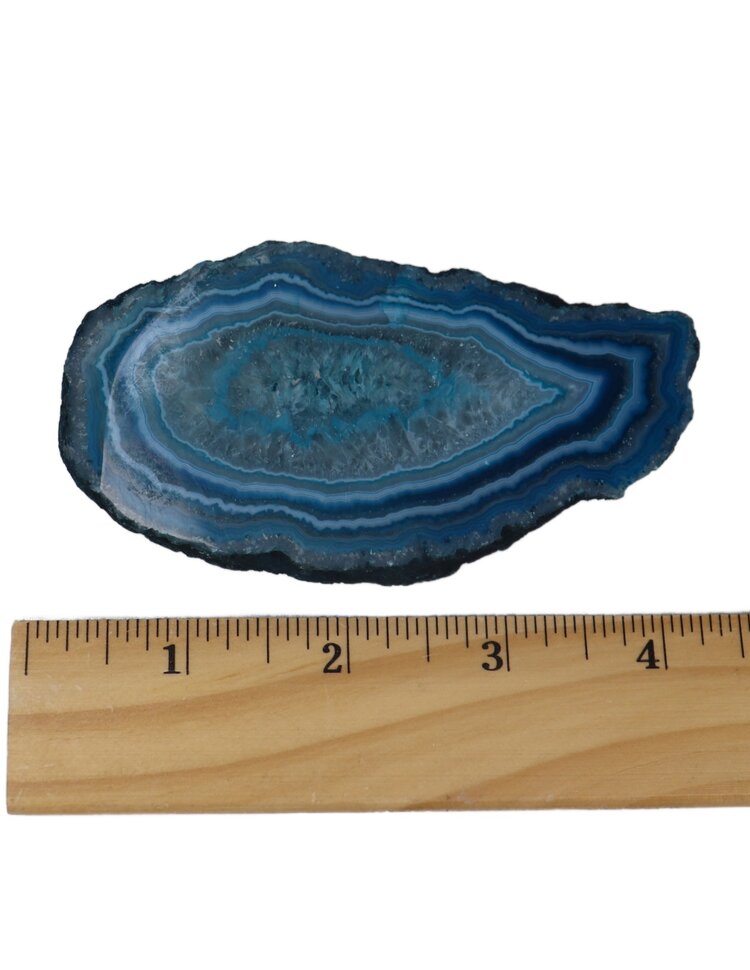 Thick Dyed Agate Slice