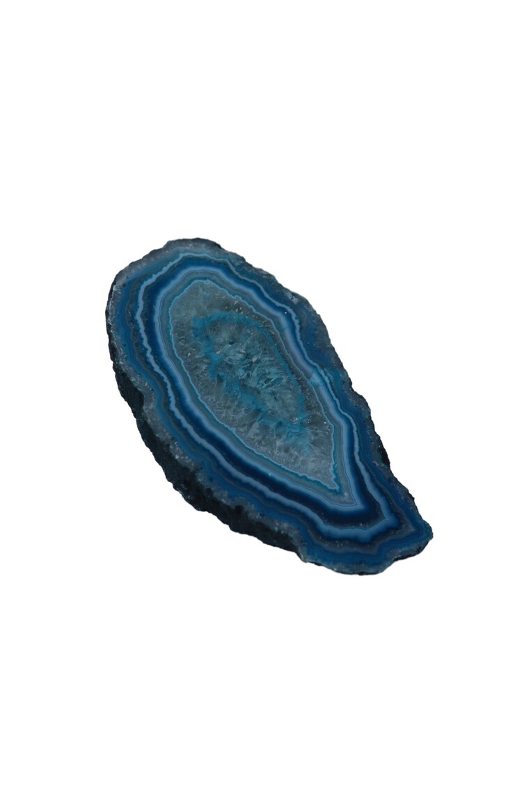 Thick Dyed Agate Slice
