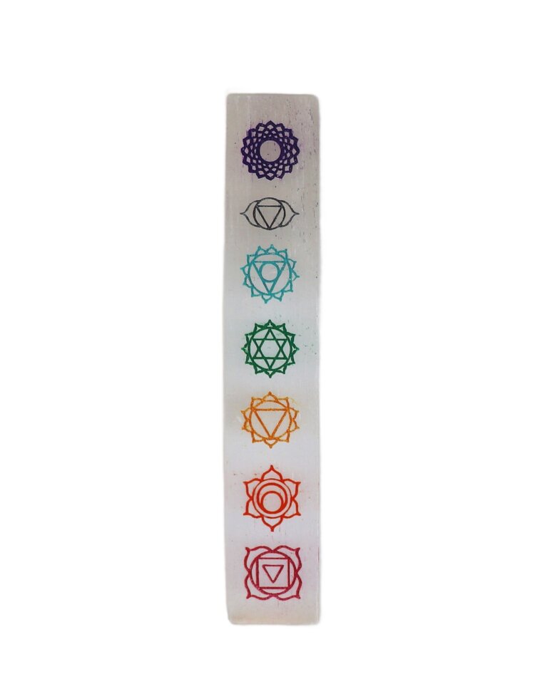 Selenite Chakra Charging Plate
