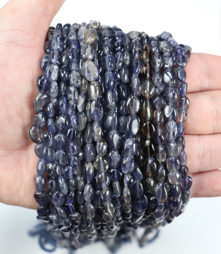 Iolite Irregular Ovals 8x5mm