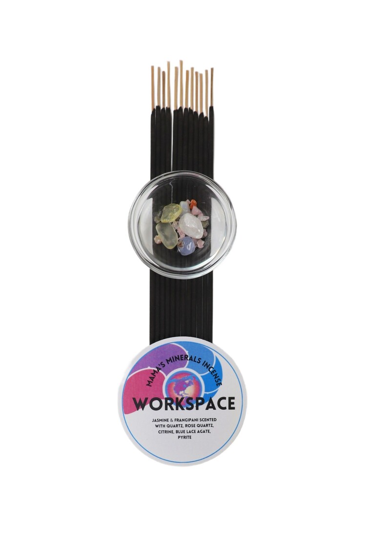 Mama's Minerals Aromatherapy Incense with Stones