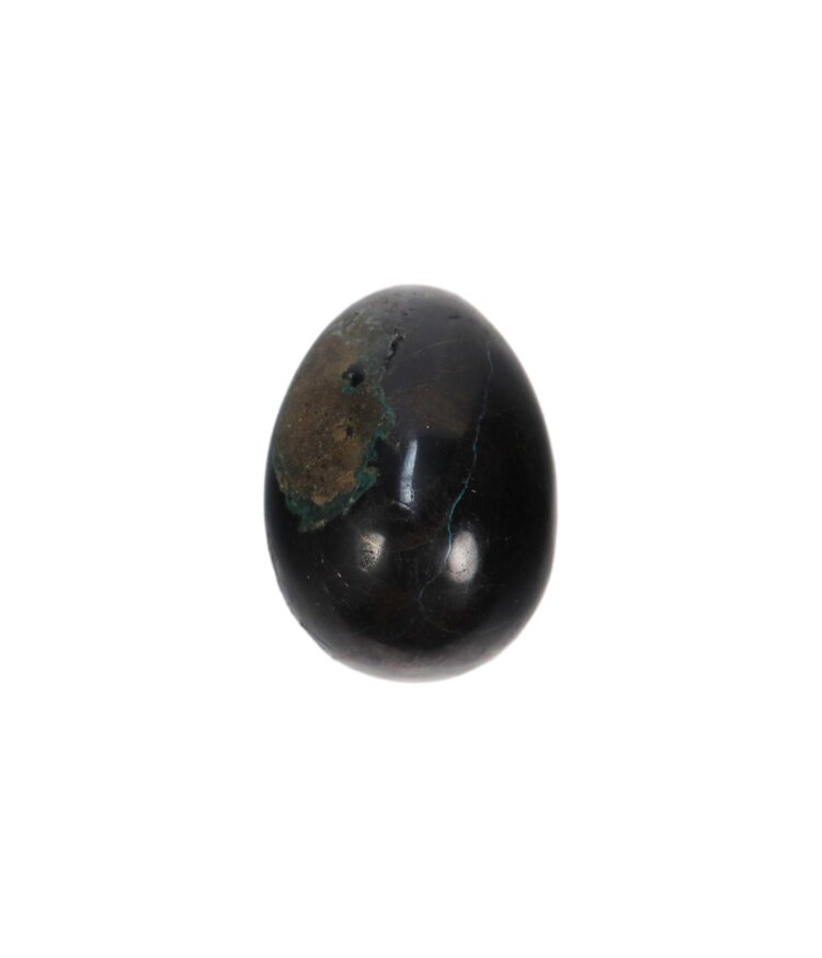 Tourmaline with Chrysocolla Egg 126-150g