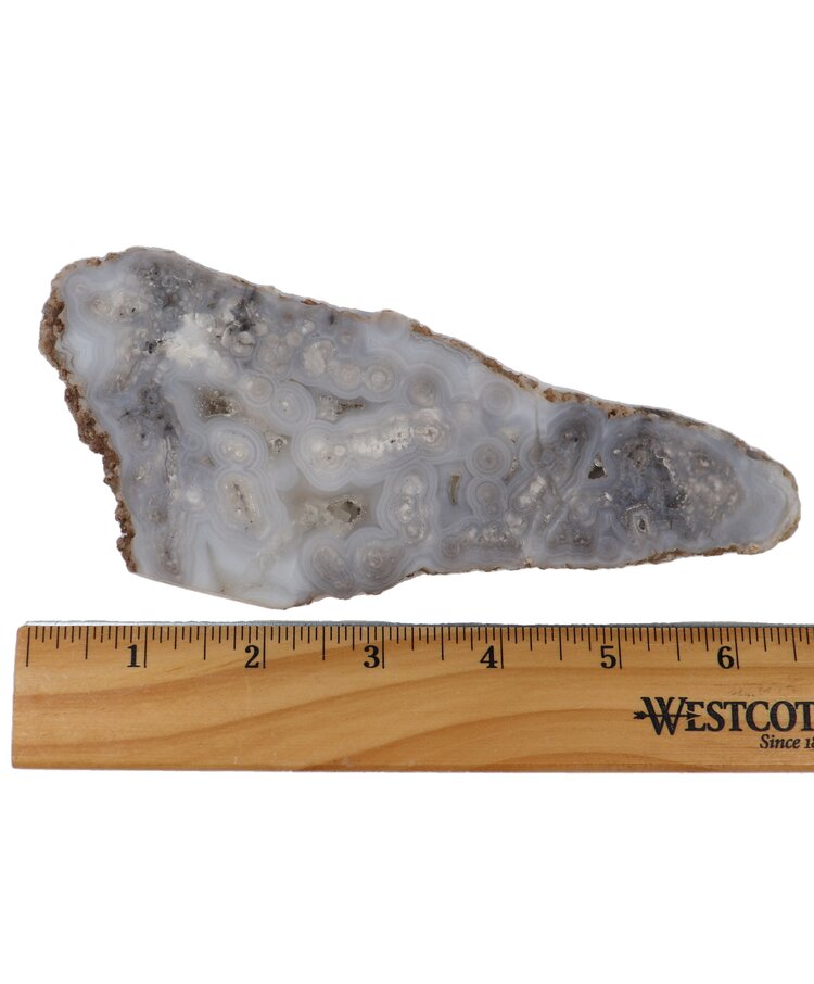 149g Luna Agate Slice, Mexico