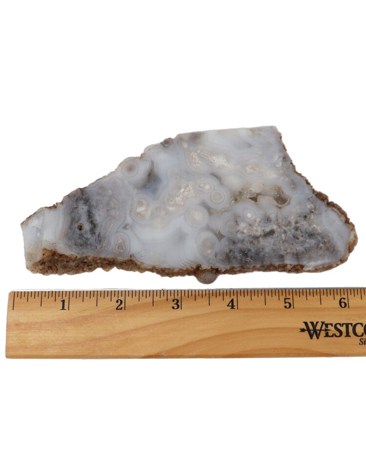 149g Luna Agate Slice, Mexico