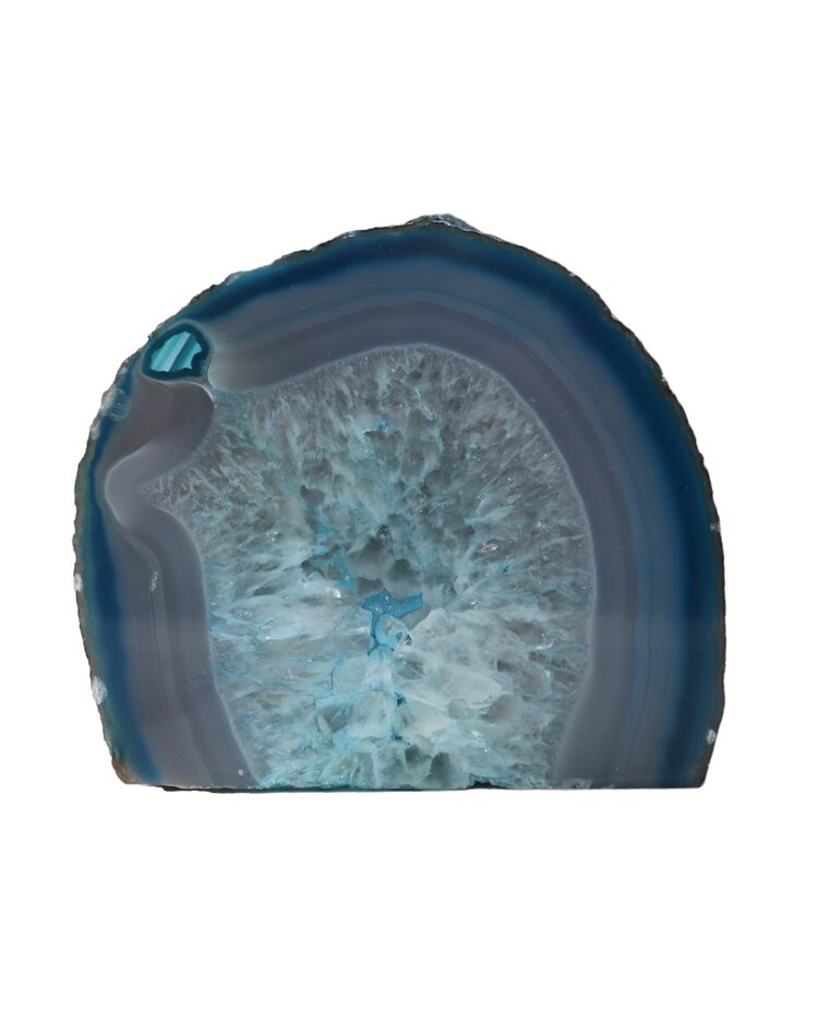 Dyed Agate End Cut Base