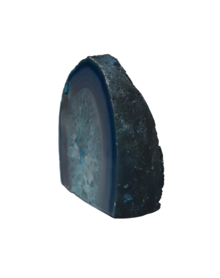 Dyed Agate End Cut Base