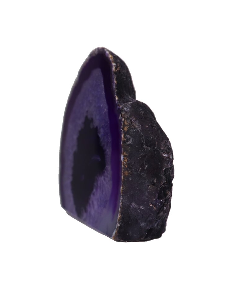 Dyed Agate End Cut Base