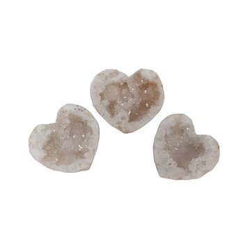 Quartz & Calcite Geode Heart 31-40g