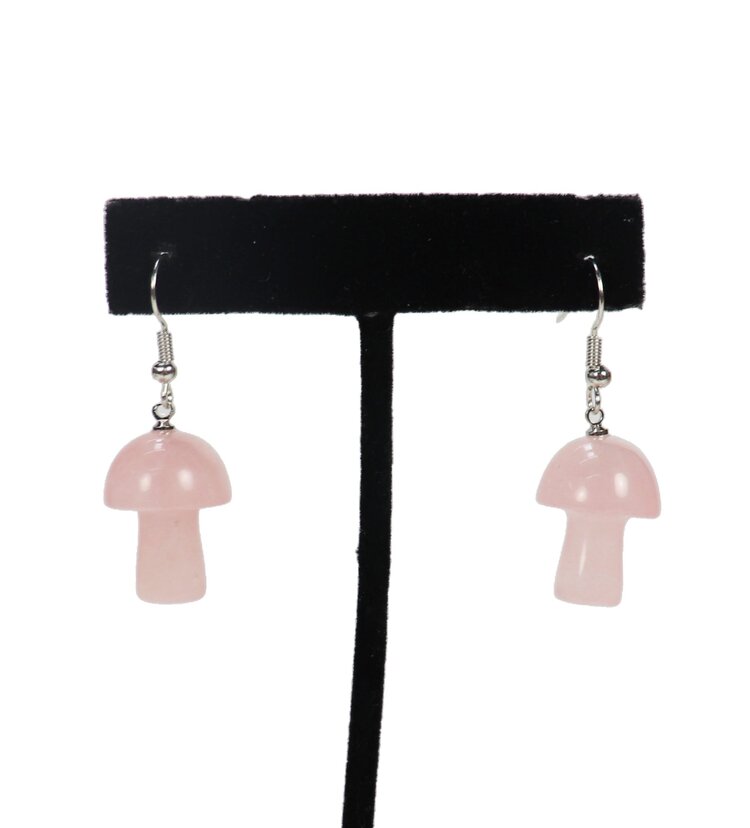 Mushroom Drop Earrings