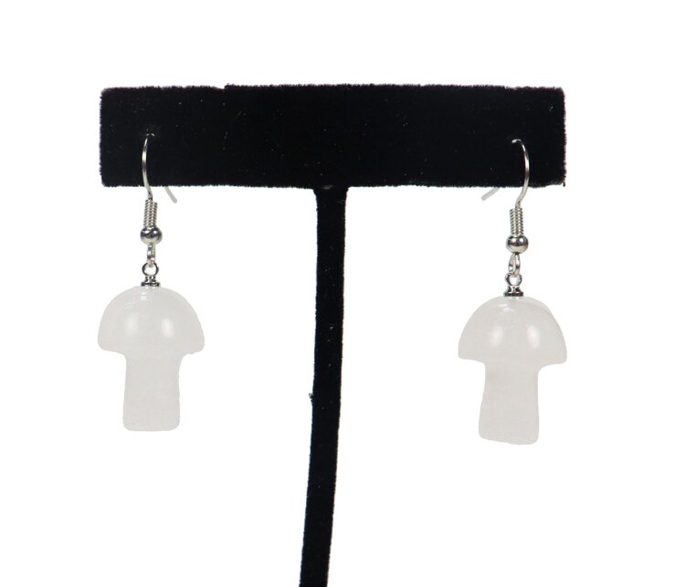 Mushroom Drop Earrings