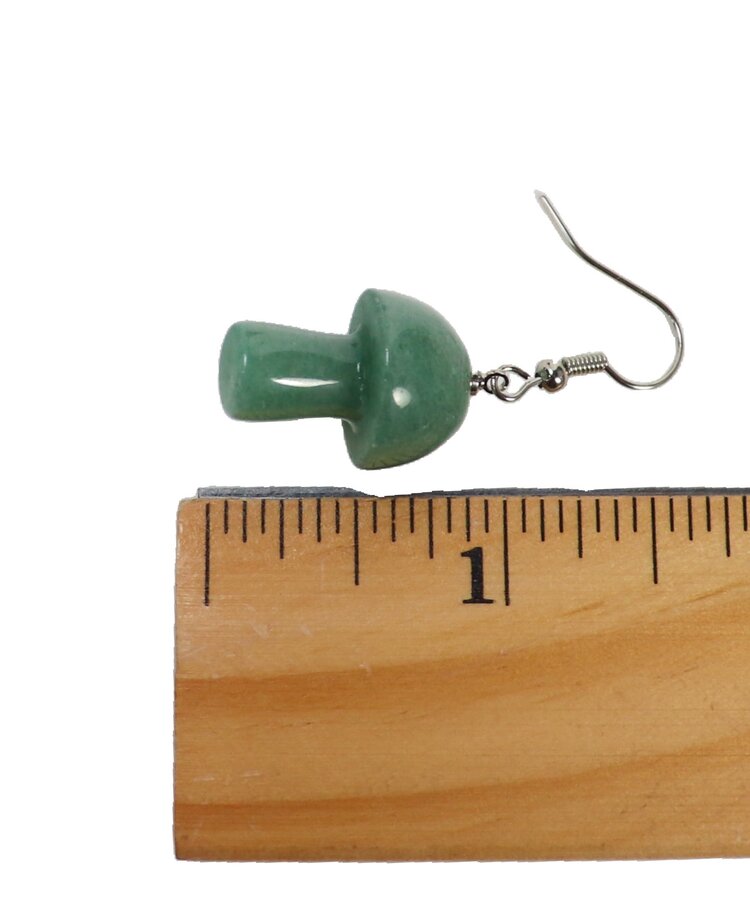 Mushroom Drop Earrings