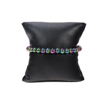 Rainbow Hematite 6mm Bracelet