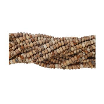 Picture Jasper Rondels 3x6mm