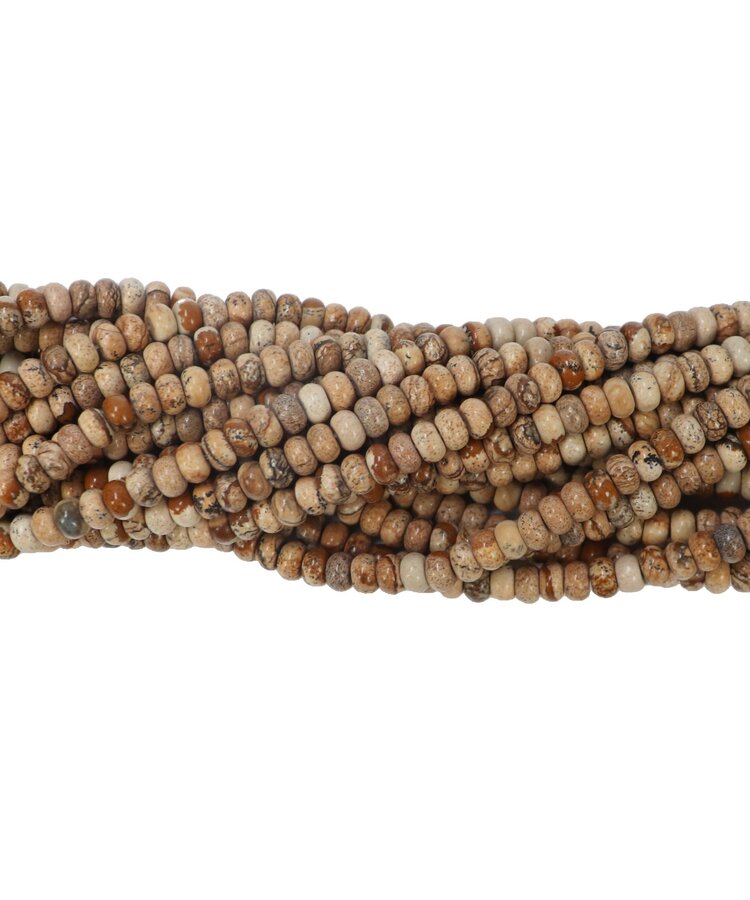 Picture Jasper Rondels 3x6mm