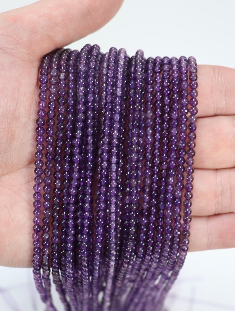Amethyst Rounds 3mm