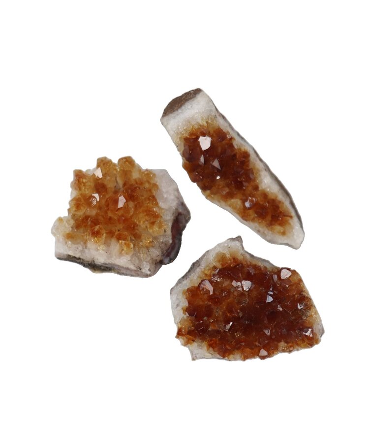 Citrine Druzy "A" Brazil 21-30g