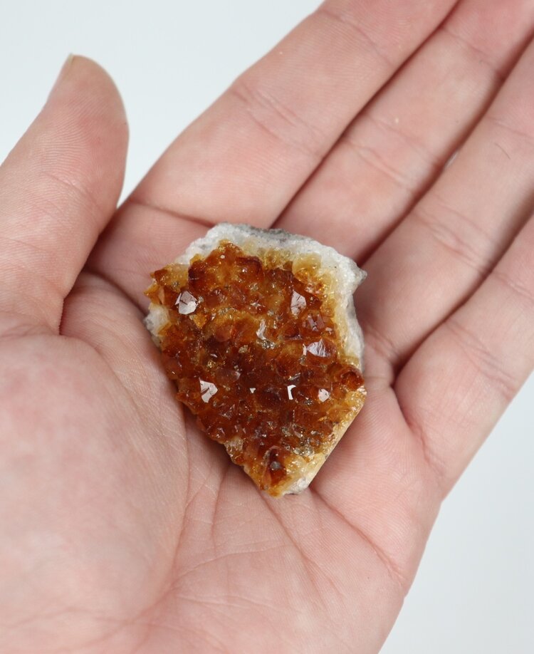 Citrine Druzy "A" Brazil 21-30g