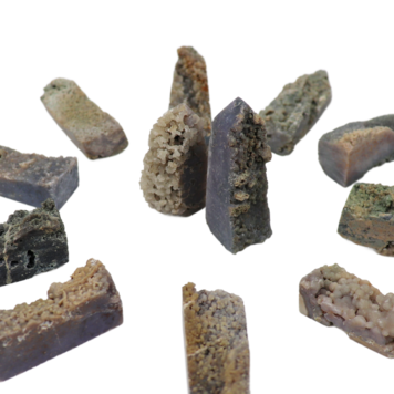 Grape Agate Live Edge Obelisk 51-75g