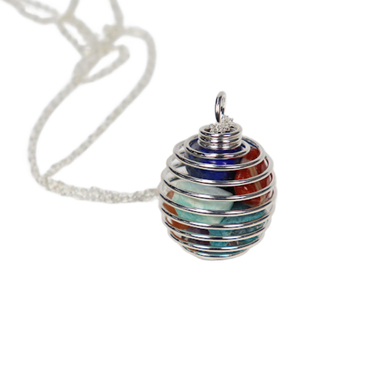 Chakra Kit, Suncatcher, Cage Pendant