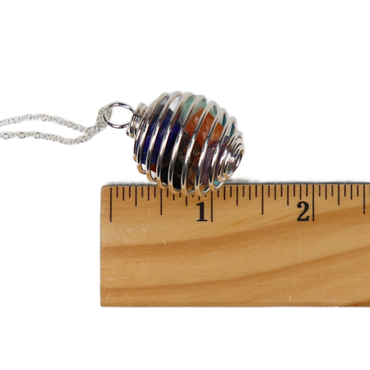 Chakra Kit, Suncatcher, Cage Pendant