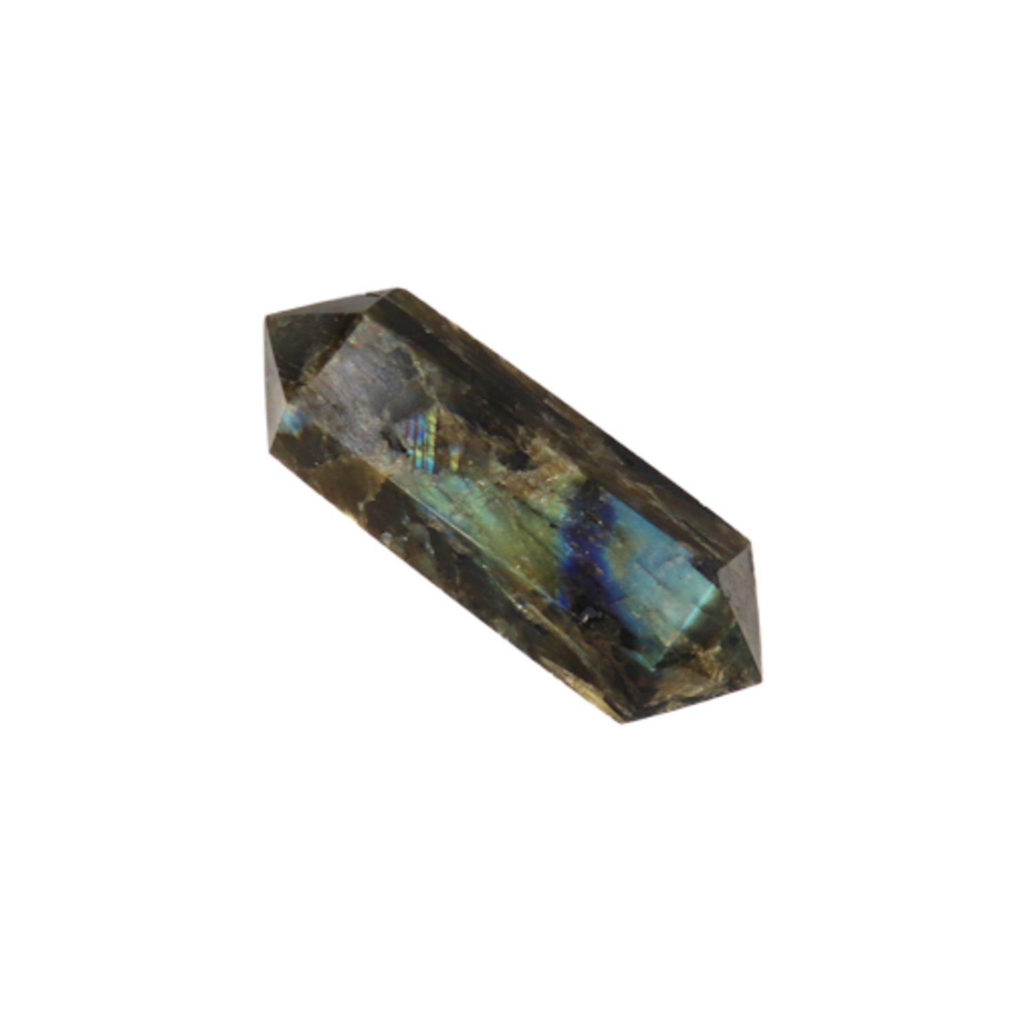 Meditation Kit, Labradorite Wand & Tea Lights - Mama's Minerals