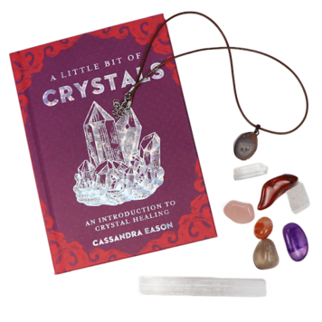 Crystal Kit: Selenite, Quartz, Rose Quartz, Smoky Quartz, Red Jasper, Amethyst, Carnelian, Calcite
