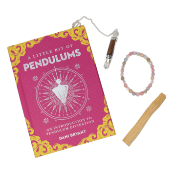 Pendulum Kit: Pendulum, Morganite, Palo Santo
