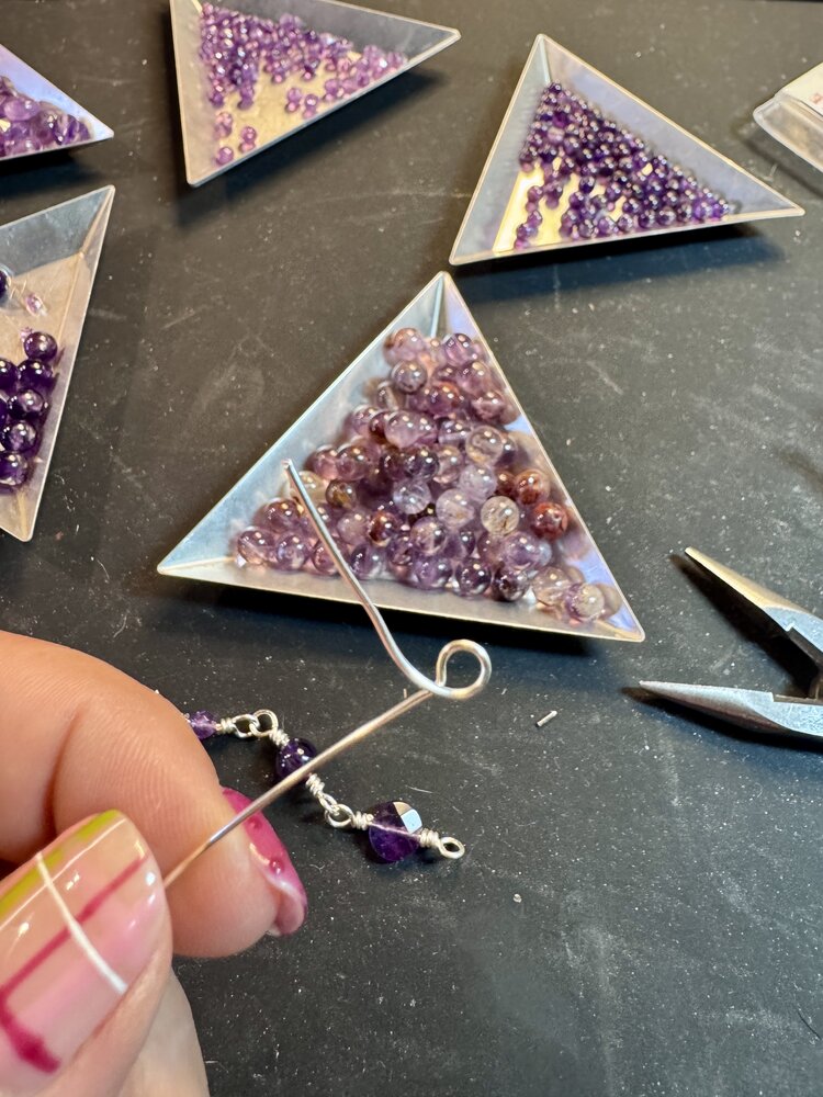 Feb 7. SAT 10-12pm  Wire Wrap Bracelet Class