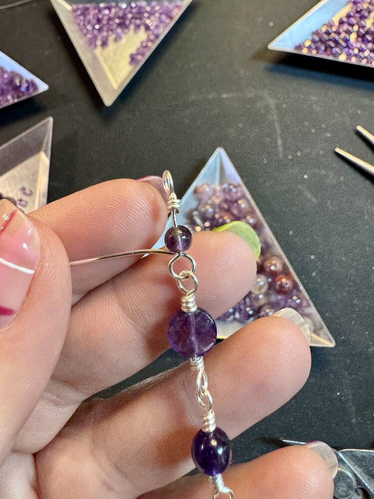 May 23. SAT 10:30-1pm Wire Wrap Bracelet Class