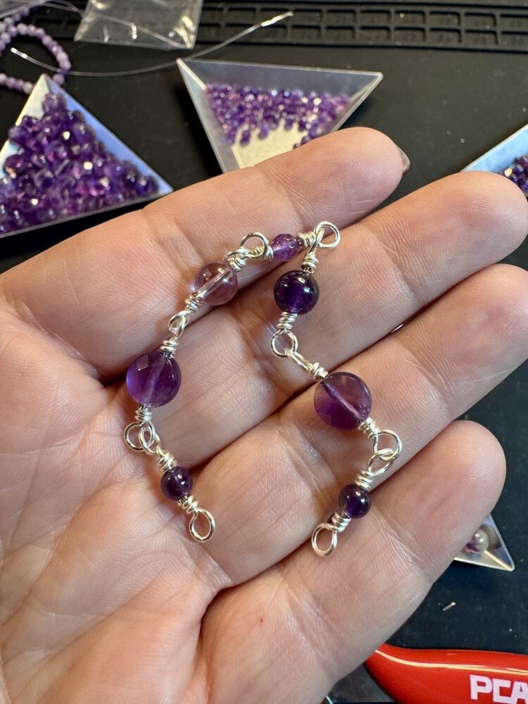 Feb 21. SAT 3-5pm  Wire Wrap Bracelet Class