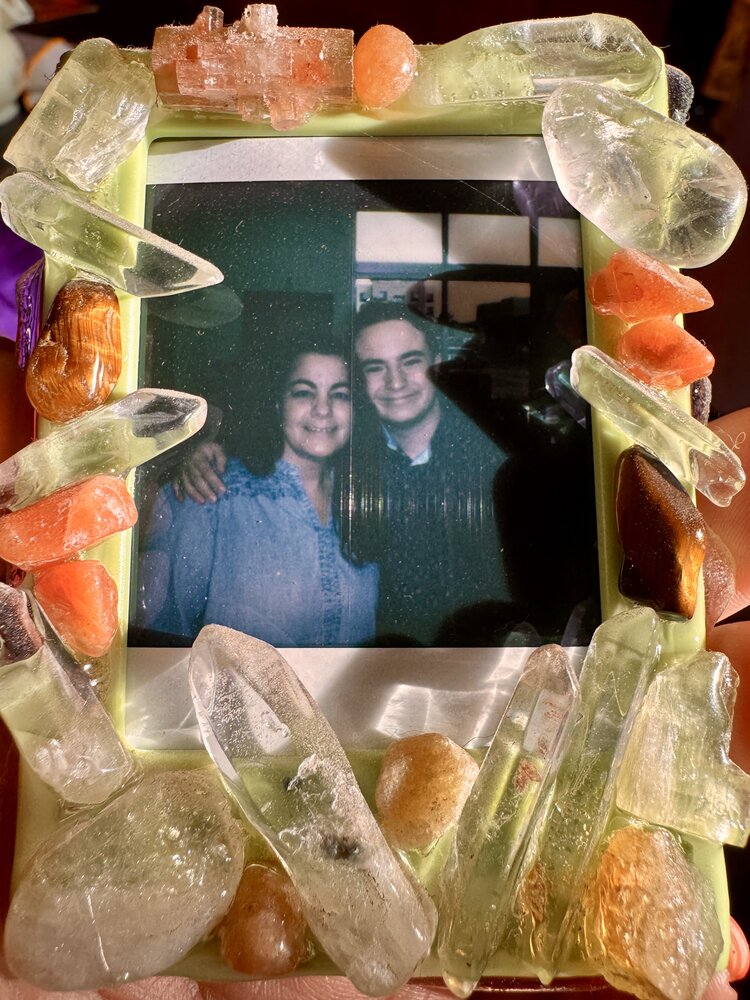 May 9, SAT 1-2:30pm Mother's Day Gemstone Photo Frame Class