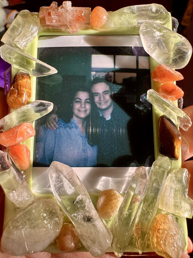 May 9, SAT 1-2:30pm Mother's Day Gemstone Photo Frame Class