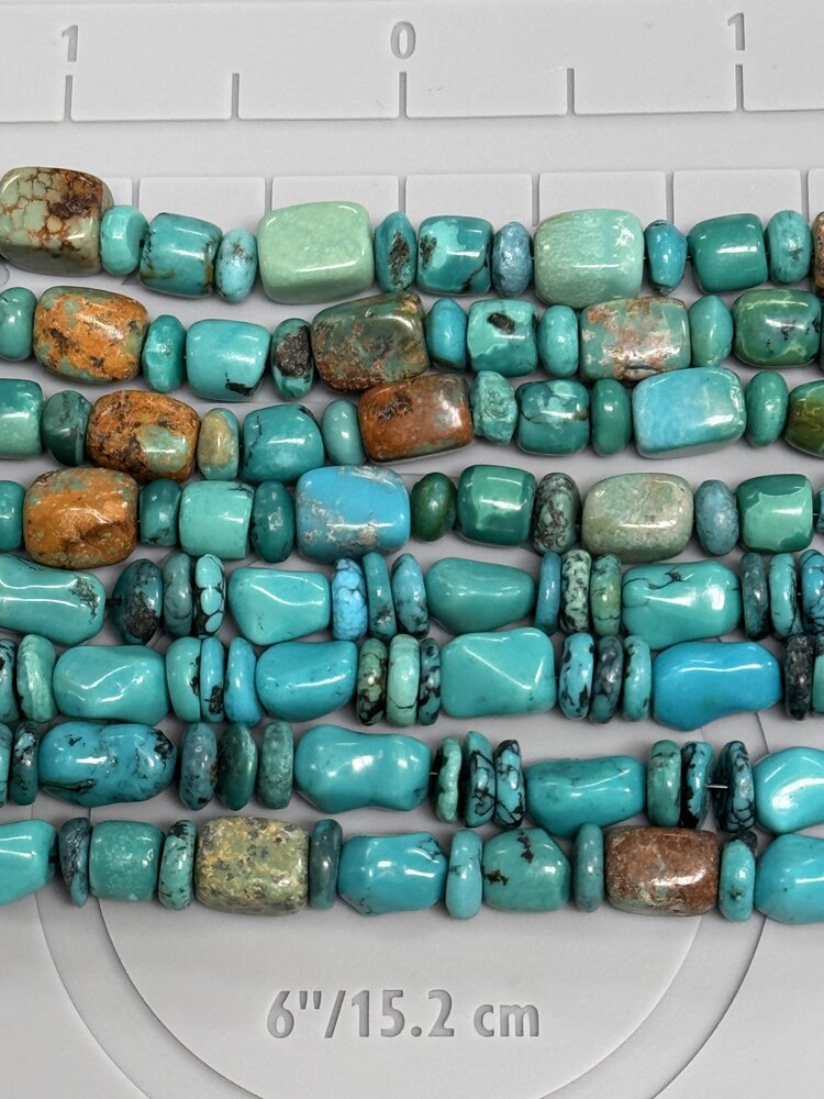 Aug. 30, SUN 11:30-12:30pm Turquoise Stretch Magic Bracelet Workshop