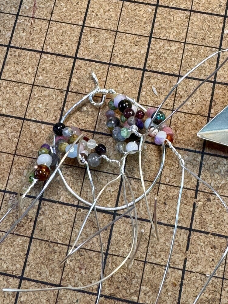 Sep. 16, WED.  5-8pm Gemstone Tree of Life Pendant Class