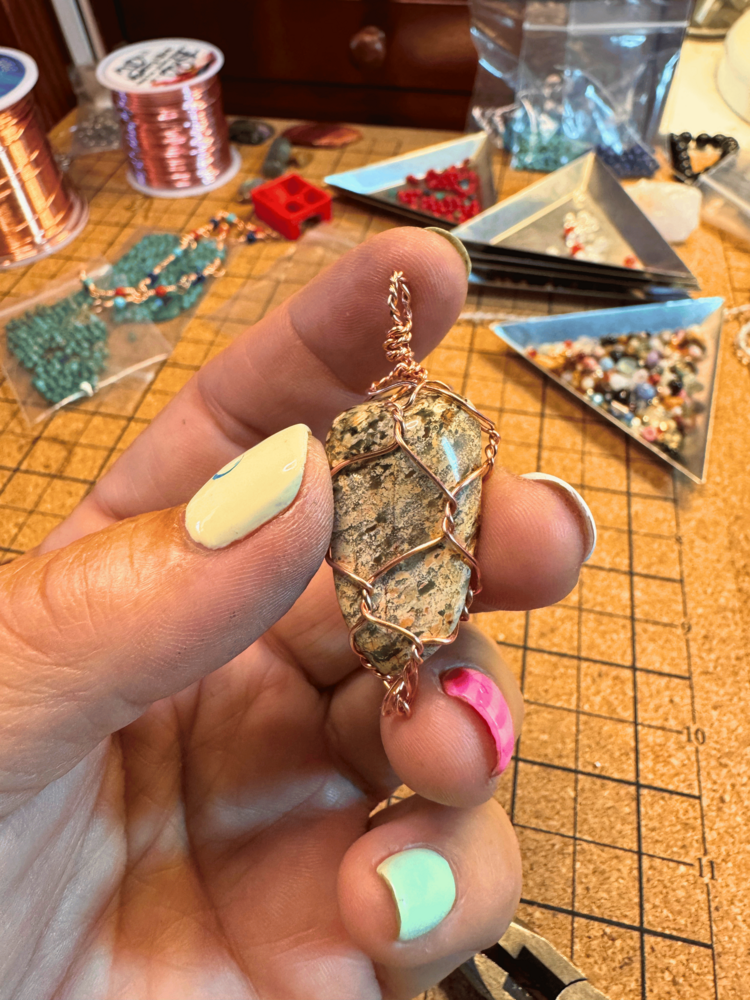 Sep. 9 WED, 5-8pm Build Your Own Gemstone Pendulum Workshop