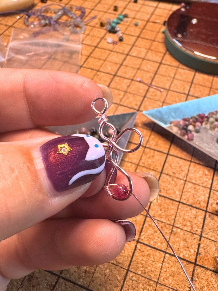 Sep. 30, WED. 5-7pm Gemstone and Wire-Wrapped Cross Class