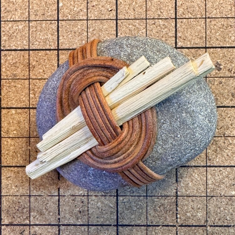Oct. 3, SAT 11-3pm Rock Wrapping Workshop with Turquoise Embellishments