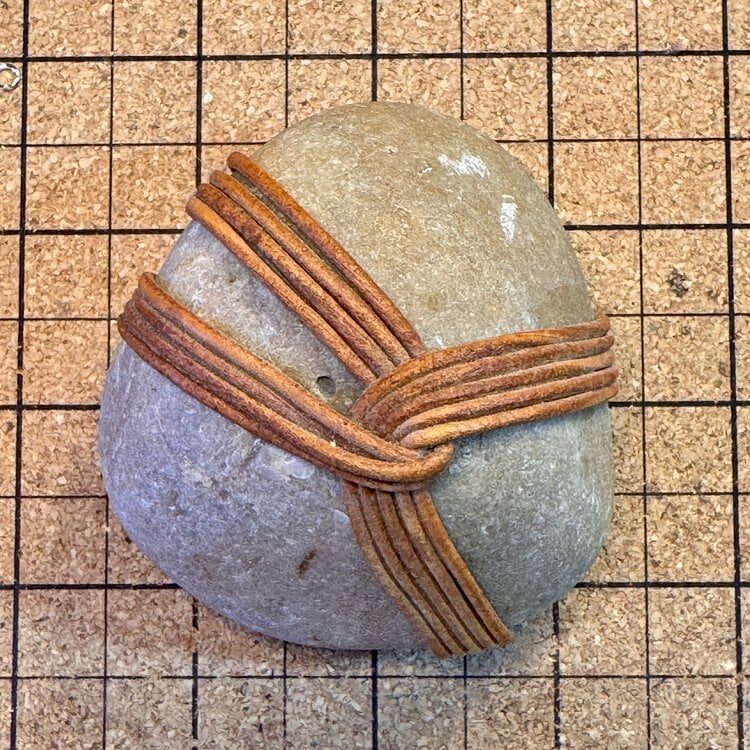 Oct. 3, SAT 11-3pm Rock Wrapping Workshop with Turquoise Embellishments