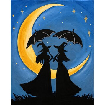 Oct. 11 SUN. 3-5pm "Witch, Please!" (Witches with Umbrellas)