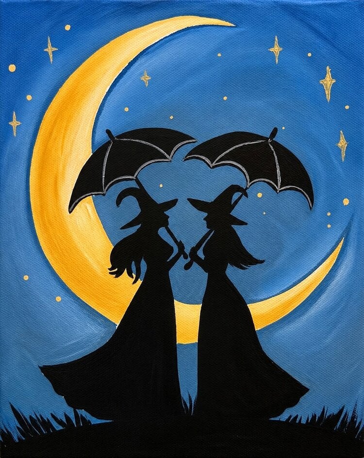 Oct. 11 SUN. 3-5pm "Witch, Please!" (Witches with Umbrellas)