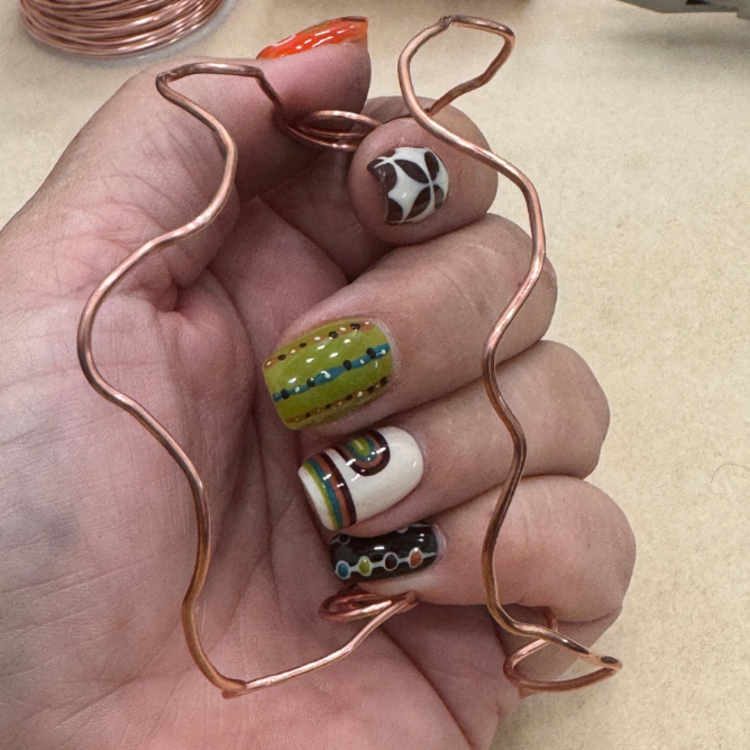 Nov. 1 SUN 10-2pm Día de los Muertos Beaded Cuff Workshop